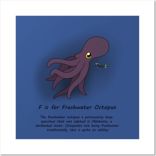 Freshwater Octopus Posters and Art